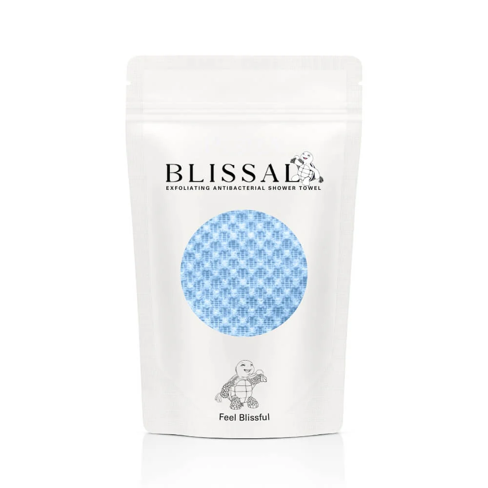 Blissal Exfoliating Antibacterial Shower Towel - Image 11