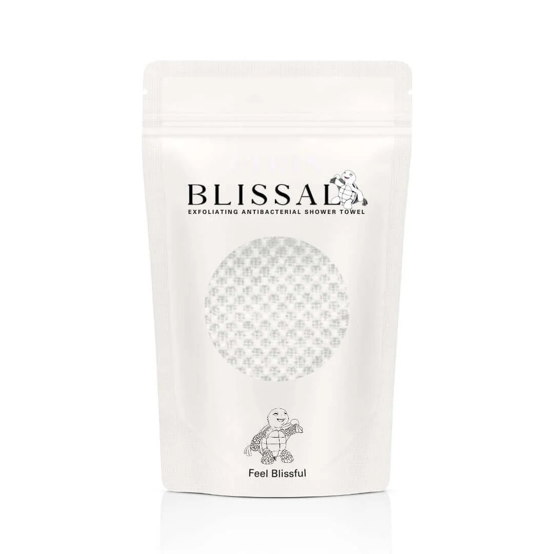 Blissal Exfoliating Antibacterial Shower Towel - Image 14