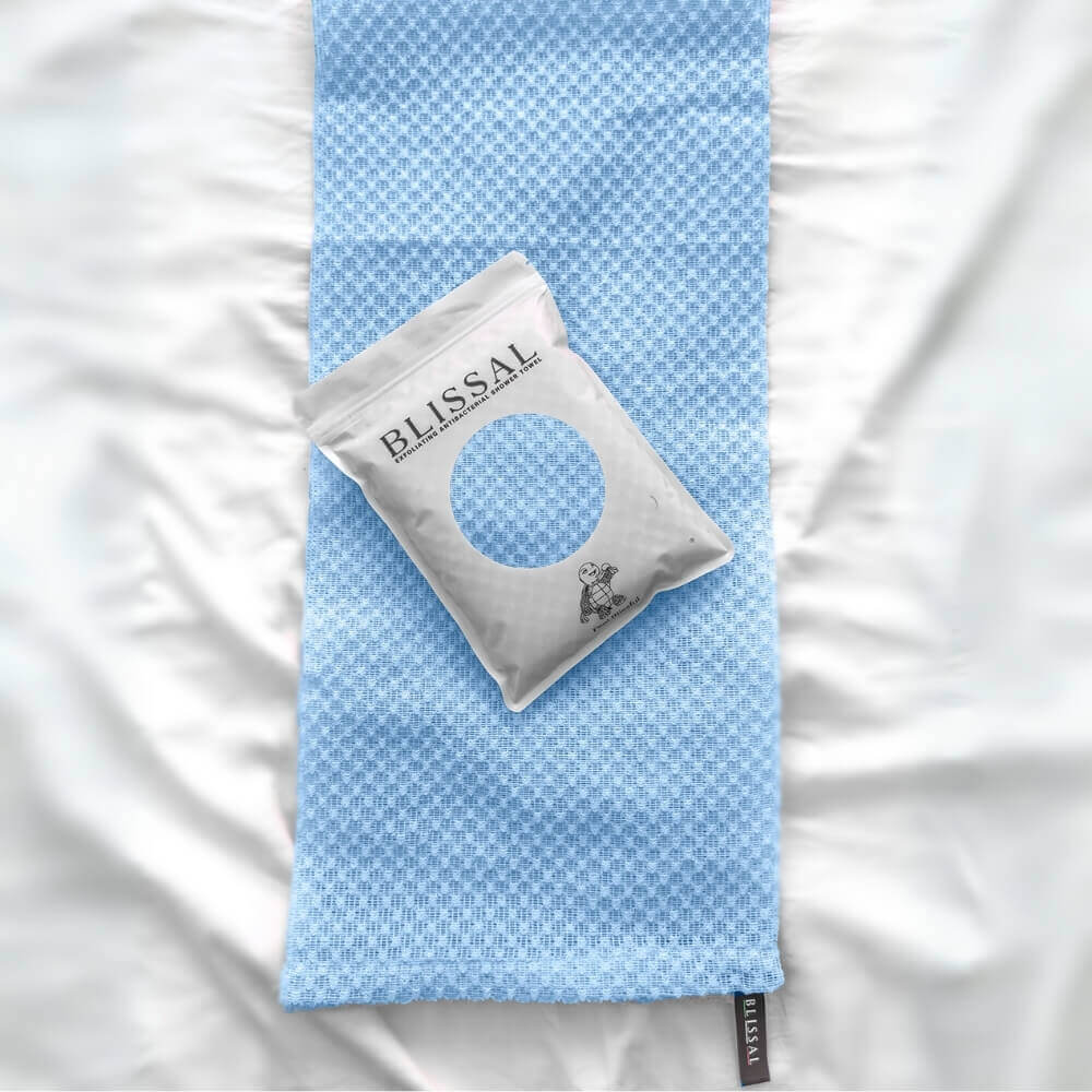 Blissal Exfoliating Antibacterial Shower Towel - Image 17